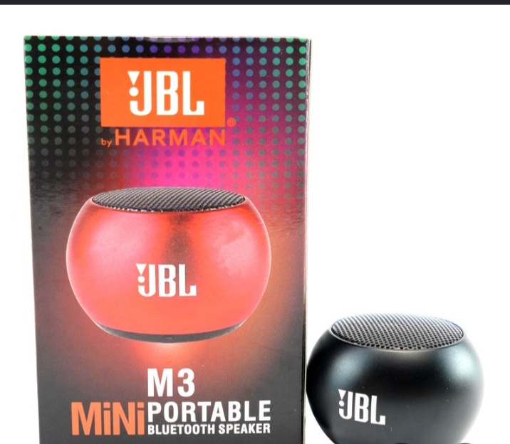 صب وسماعة بلوتوث صغيرة JBL M3 Mini Portable Speaker 