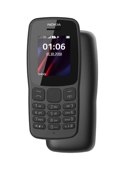 هاتف نوكياNokia 106 (إصدار 2019) - هاتف كلاسيكي بشريحتين