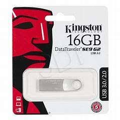 فلاشة كينجستون Kingston DataTraveler SE9 G2 سعة 16 جيجابايت - USB 3.0