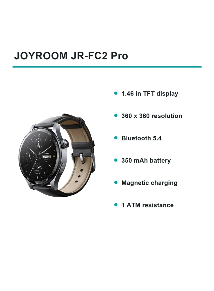 ساعة JOYROOM JR-FC2 Pro الذكية للمكالمات